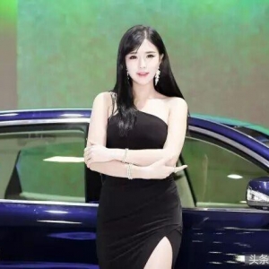 攝影，車展實拍韓國頂尖車模崔星河站台啦